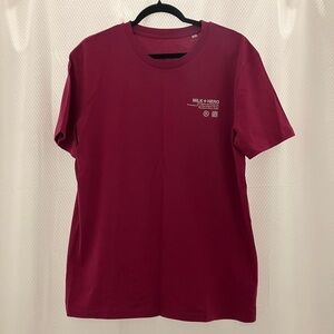 KAWS Deep Red Short Sleeve Tee